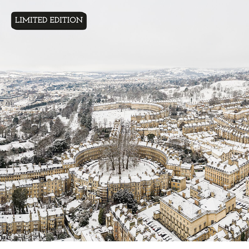 Prints of Bath | The Circus in the Snow - Limited Edition A1 & A2