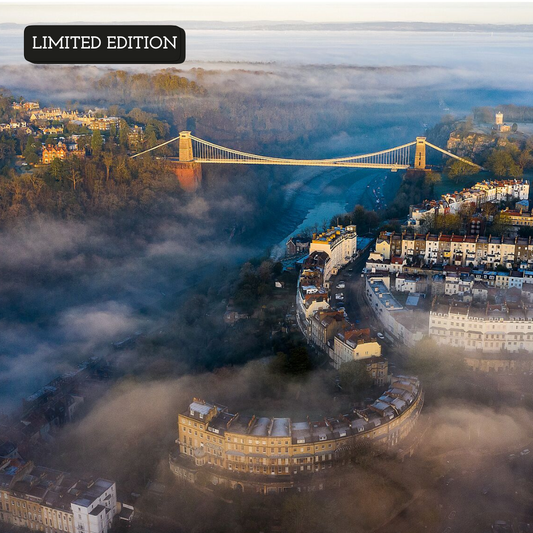 Clifton Suspension Bridge in the Fog - Limited Edition A1 & A2