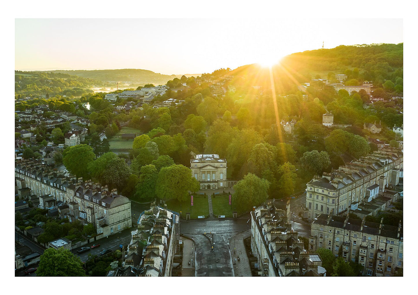 Prints of Bath | The Holburne Museum Sunrise - Limited Edition A1 & A2