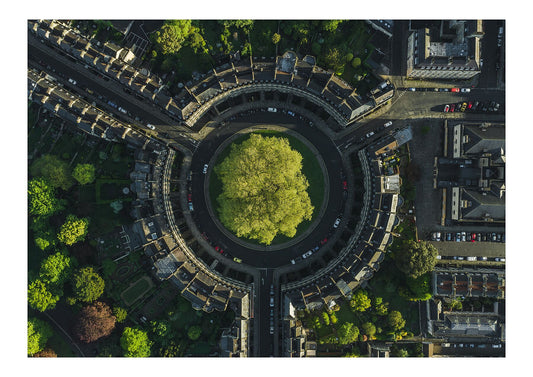 The Circus in the Spring - a Bird's Eye View